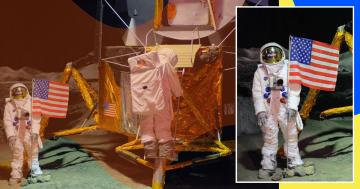 اپولو مون لینڈنگ: انسانوں کے چاند پر قدم رکھنے کا تاریخی واقعہ