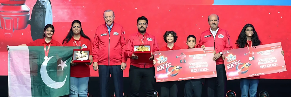 Pakistani students win Teknofest Aerospace Festival competition