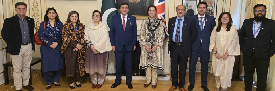 Pakistani High-level Delegation participates in Education World Forum 2025