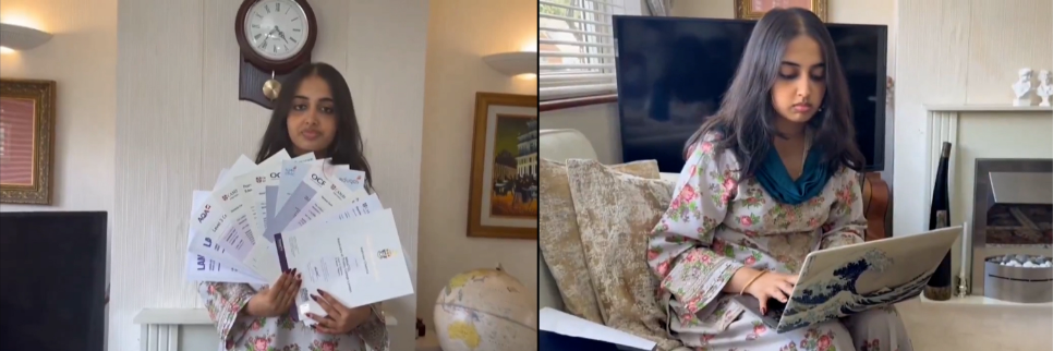 British-Pakistani girl breaks six academic records, earns grabs admission