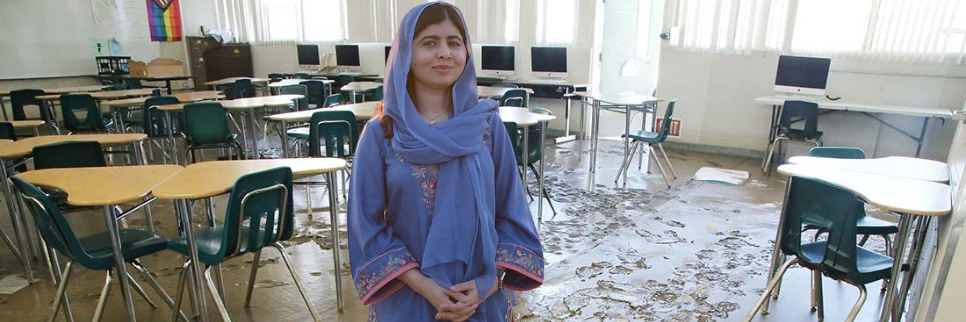 Malala comes forward with $230,000 grant for schools in flood-hit areas